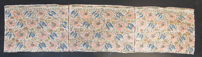 Silk and Silver-Thread Ottoman Embroidery